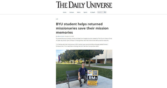 Missionary Pro Support featured in BYU's Daily Universe! - Missionary Pro Support